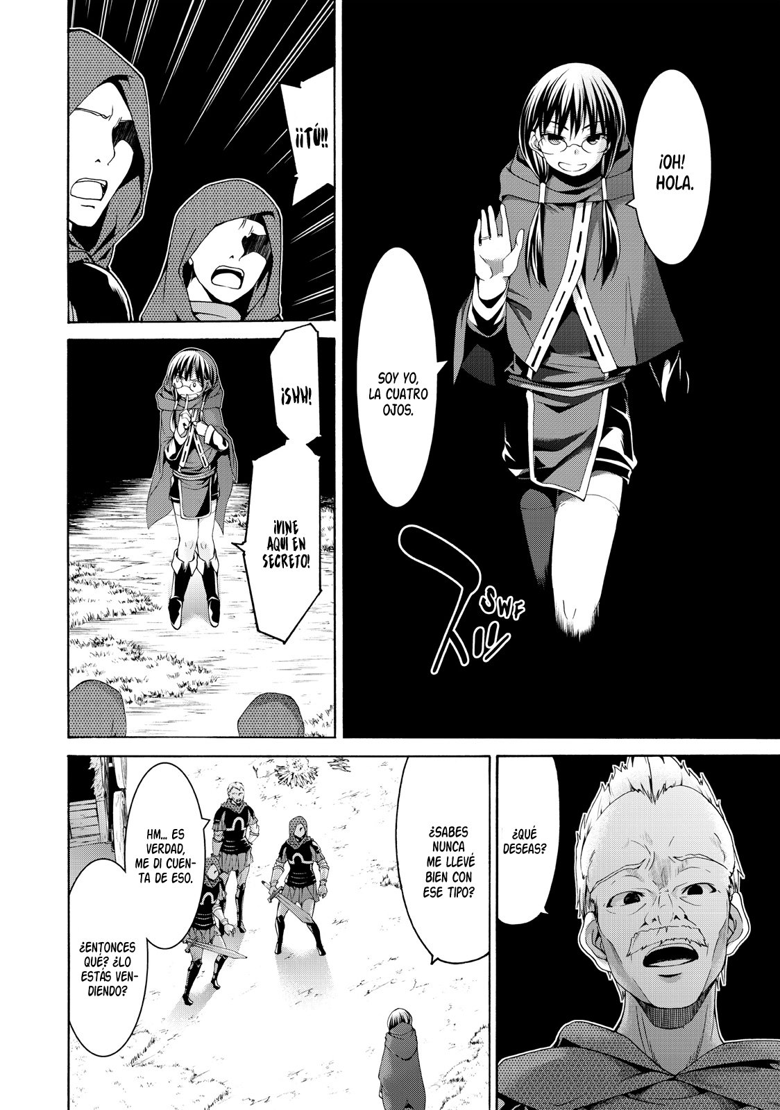 100-man no Inochi no Ue ni Ore wa Tatte Iru Capitulo 9 página 35