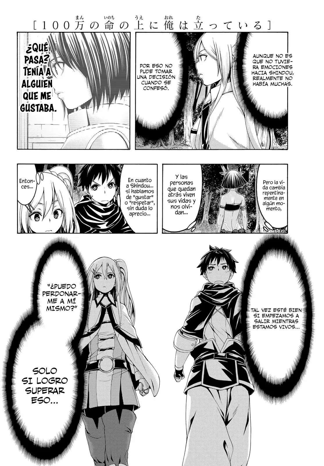 100-man no Inochi no Ue ni Ore wa Tatte Iru Capitulo 91 página 36