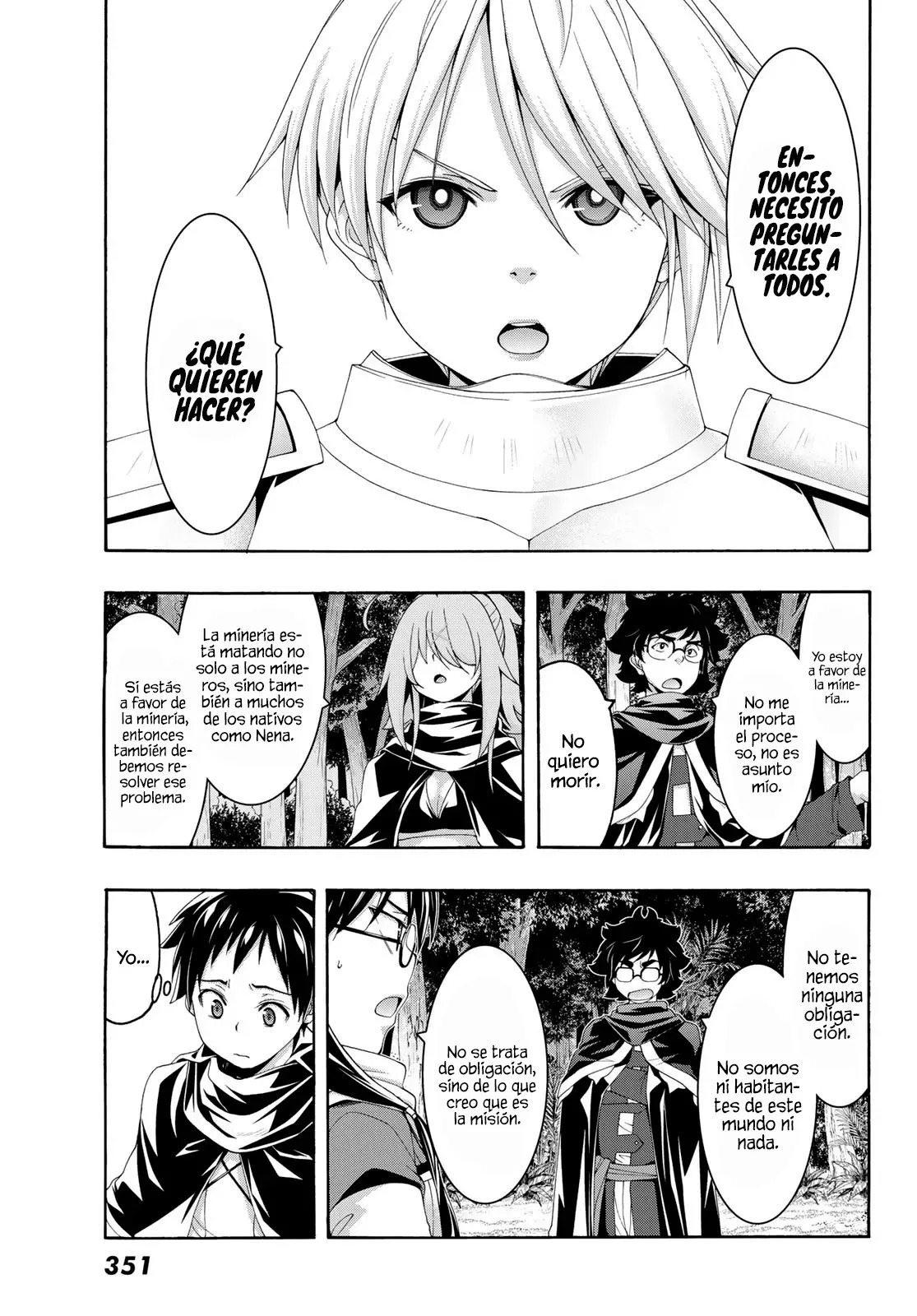 100-man no Inochi no Ue ni Ore wa Tatte Iru Capitulo 92 página 31