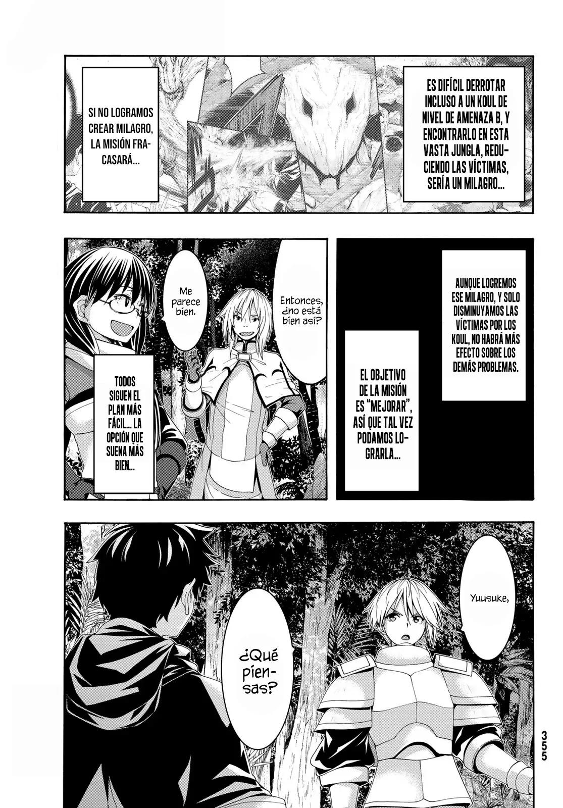 100-man no Inochi no Ue ni Ore wa Tatte Iru Capitulo 92 página 35