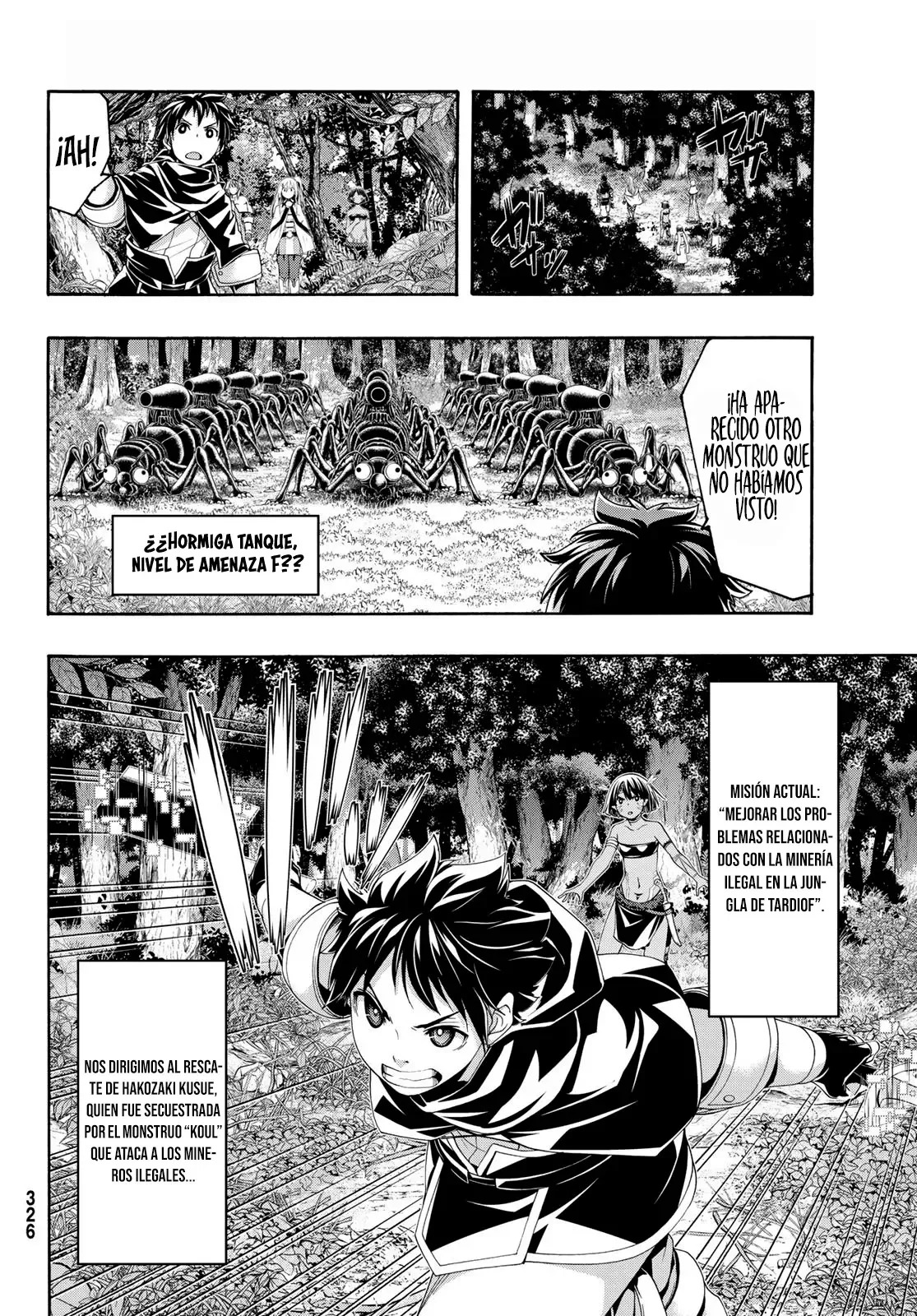 100-man no Inochi no Ue ni Ore wa Tatte Iru Capitulo 92 página 7