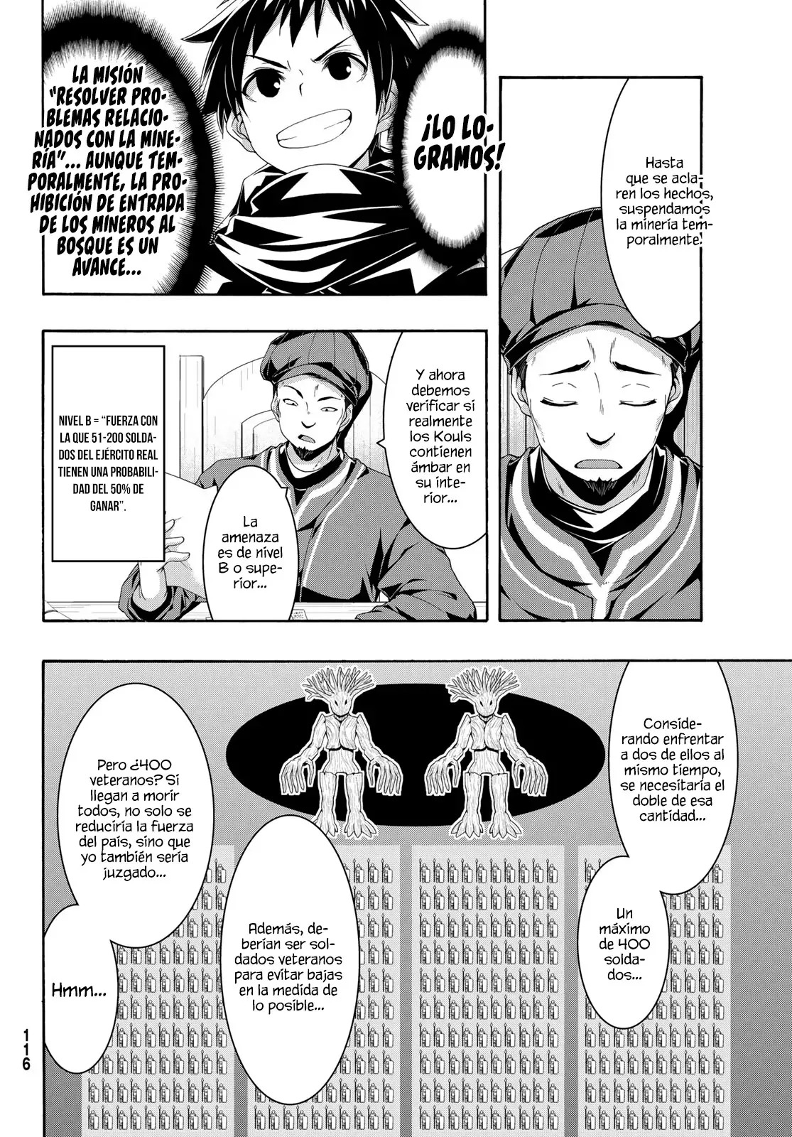 100-man no Inochi no Ue ni Ore wa Tatte Iru Capitulo 94 página 5