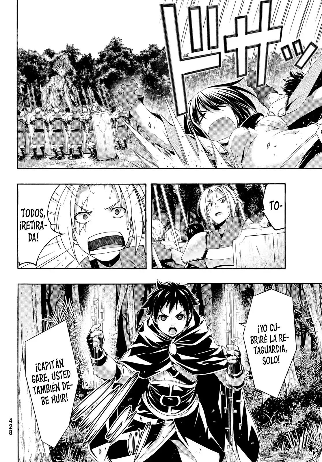 100-man no Inochi no Ue ni Ore wa Tatte Iru Capitulo 95 página 34