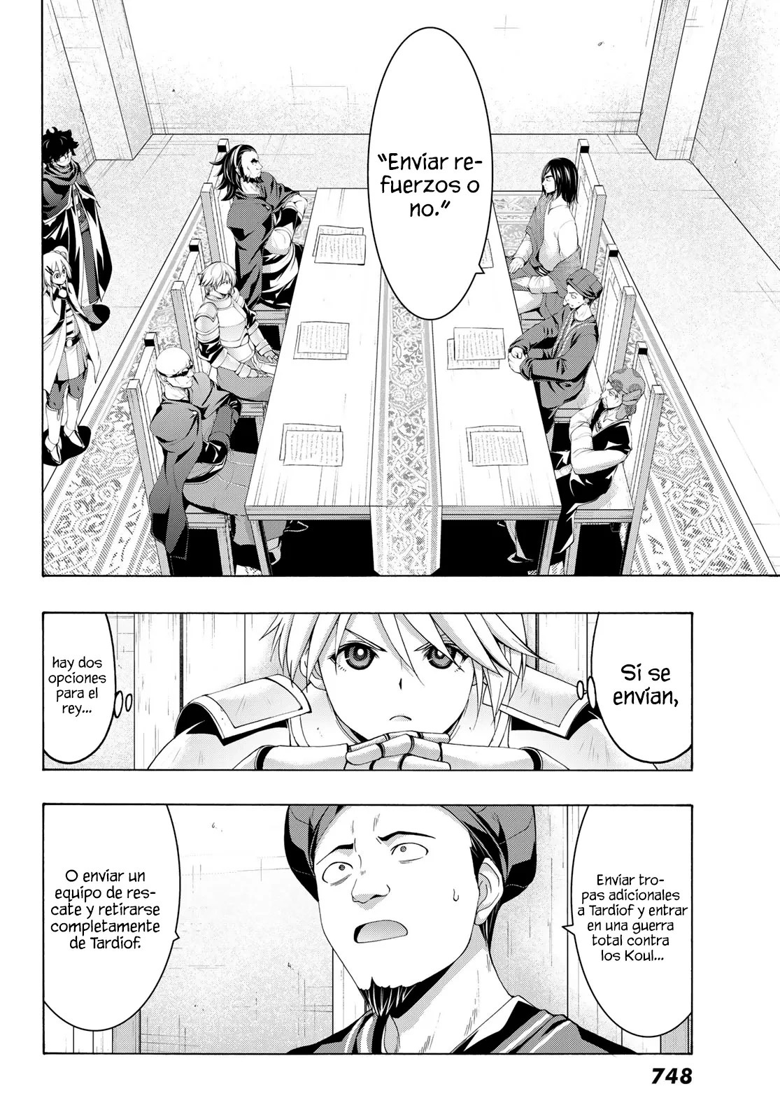 100-man no Inochi no Ue ni Ore wa Tatte Iru Capitulo 96 página 14