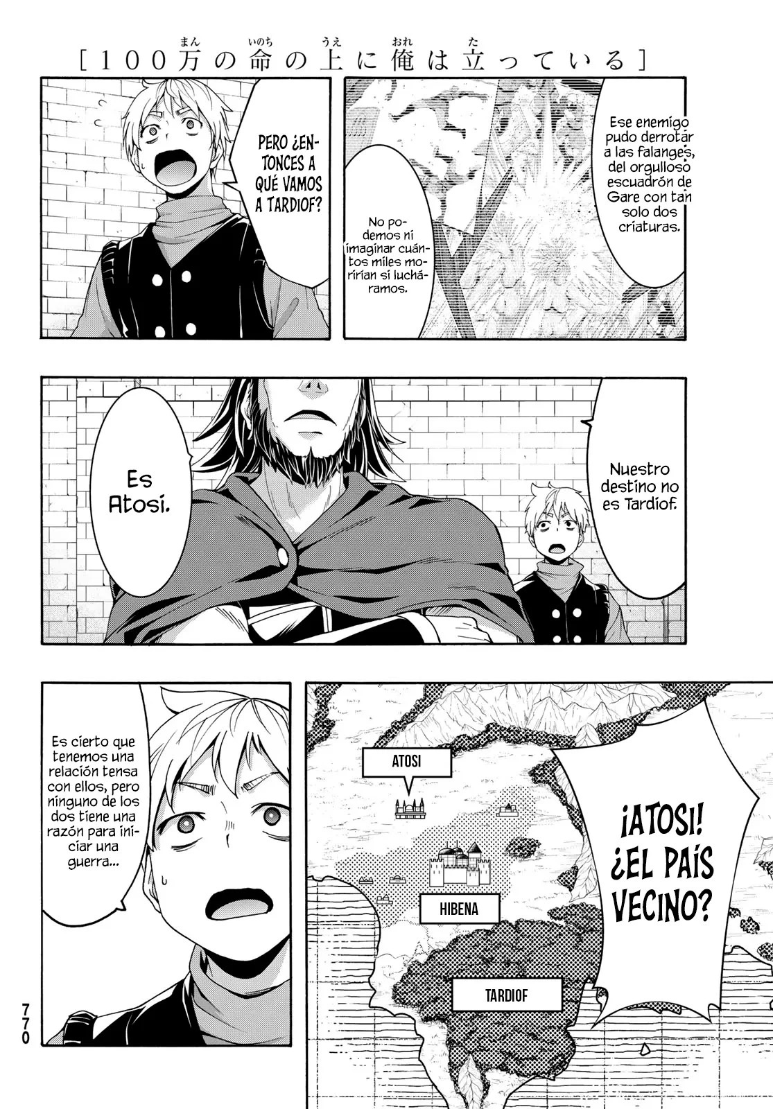100-man no Inochi no Ue ni Ore wa Tatte Iru Capitulo 96 página 36