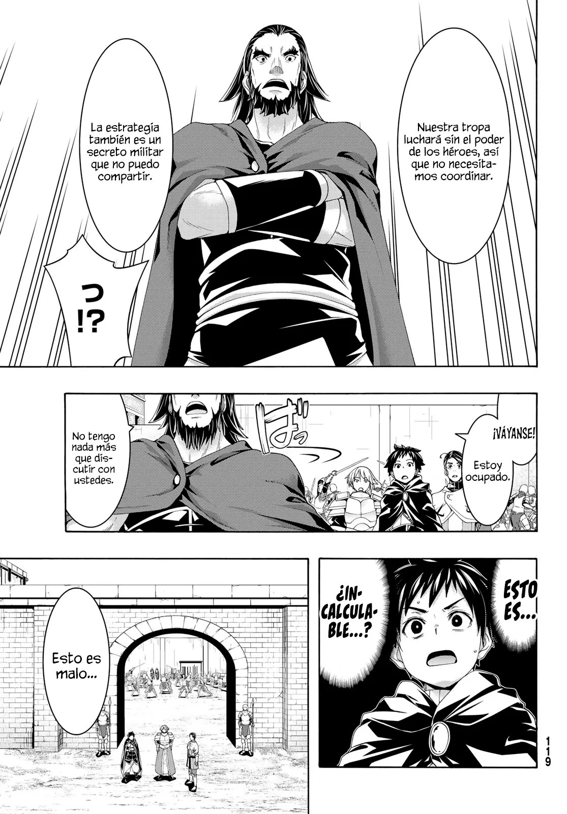 100-man no Inochi no Ue ni Ore wa Tatte Iru Capitulo 97 página 14