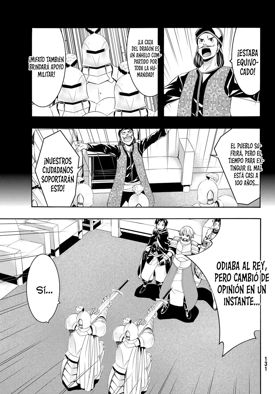 100-man no Inochi no Ue ni Ore wa Tatte Iru Capitulo 97 página 26