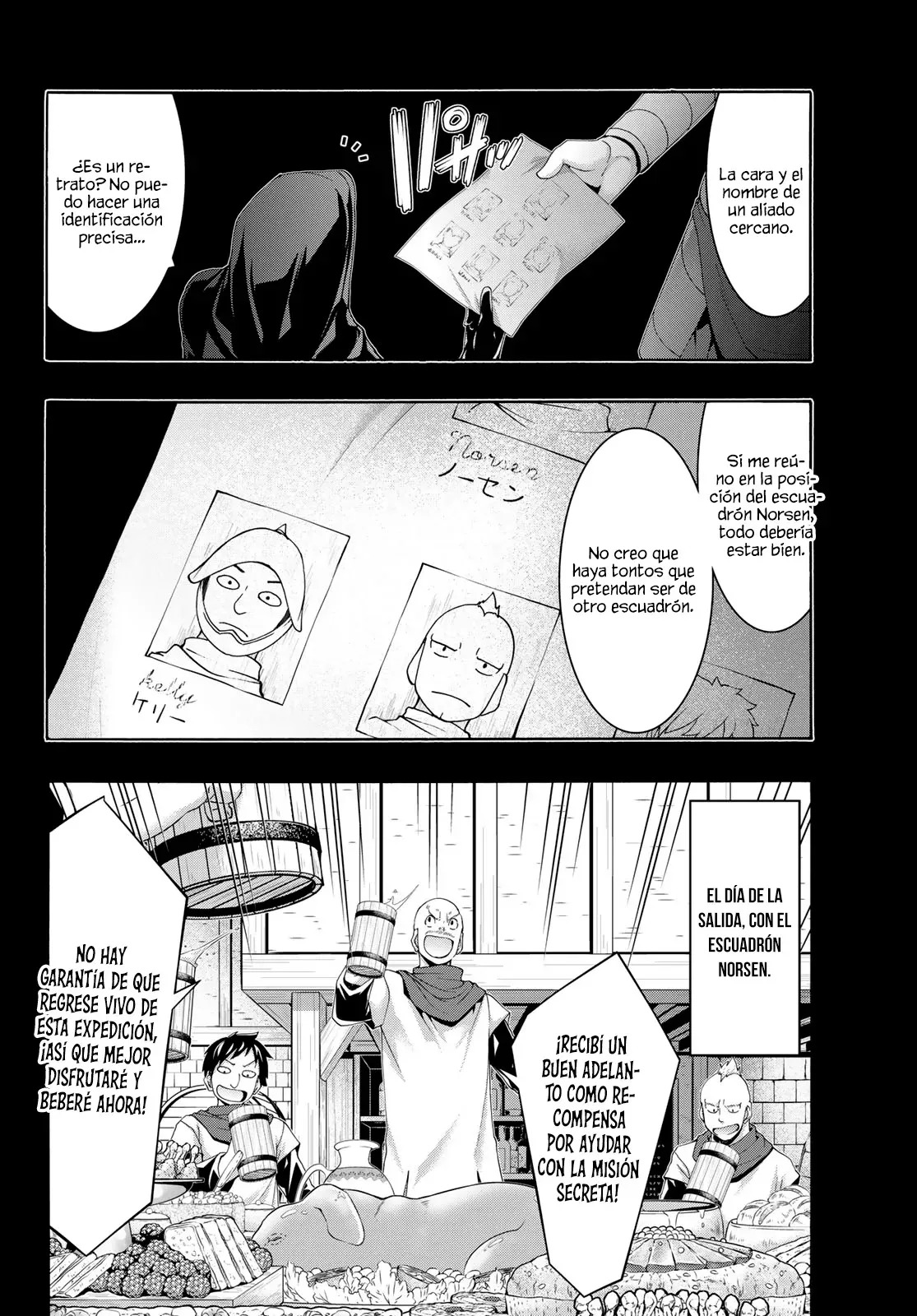100-man no Inochi no Ue ni Ore wa Tatte Iru Capitulo 98 página 35
