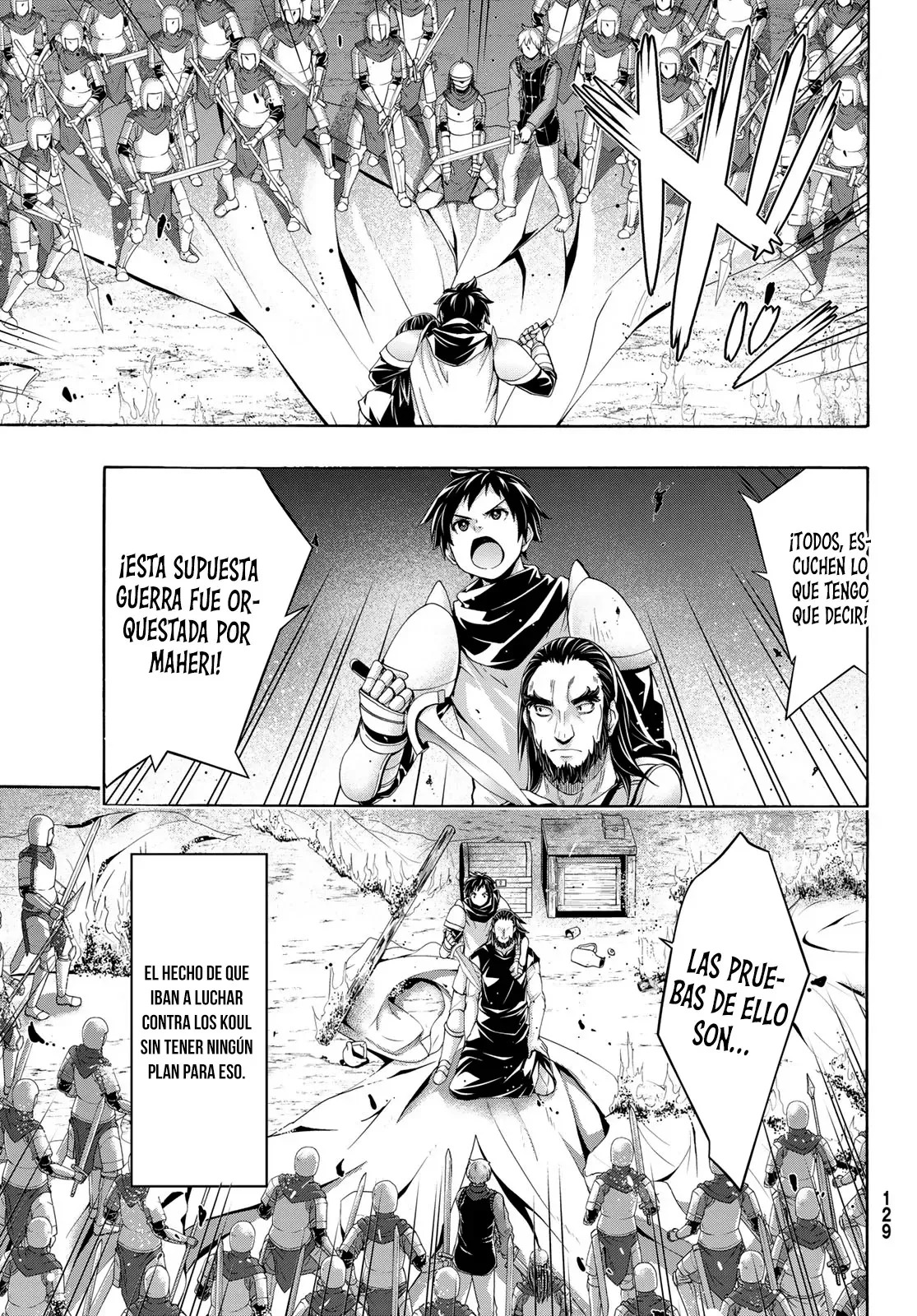 100-man no Inochi no Ue ni Ore wa Tatte Iru Capitulo 99 página 28