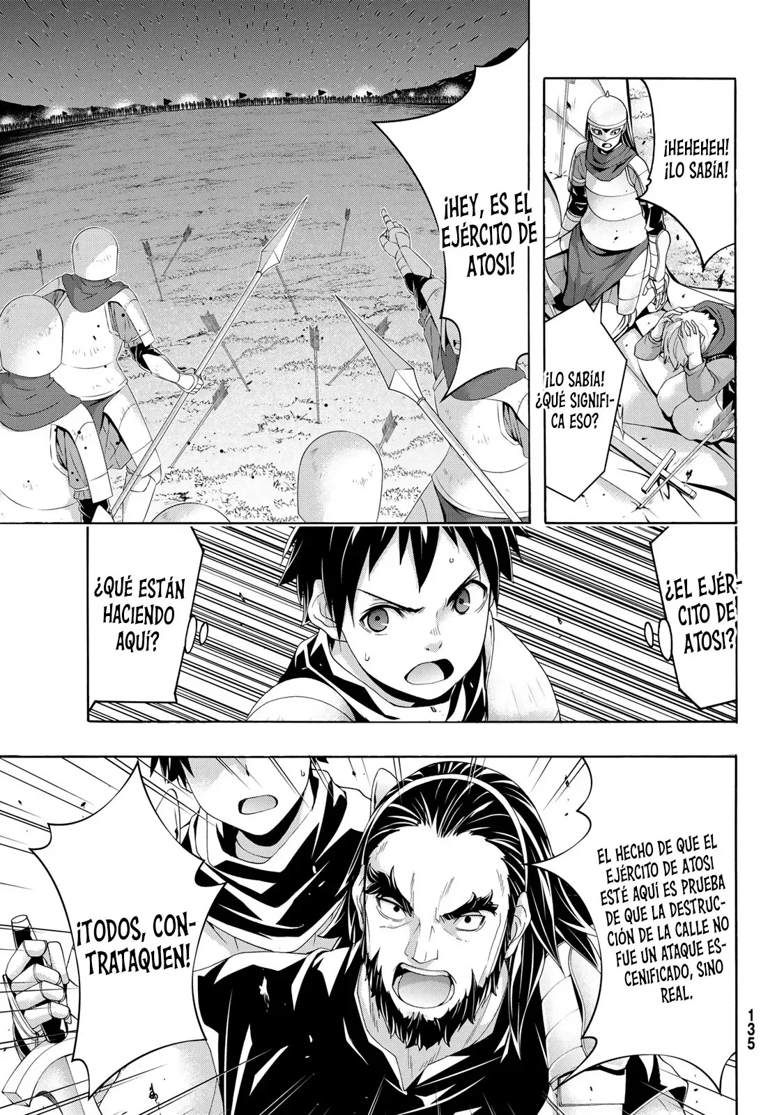 100-man no Inochi no Ue ni Ore wa Tatte Iru Capitulo 99 página 34