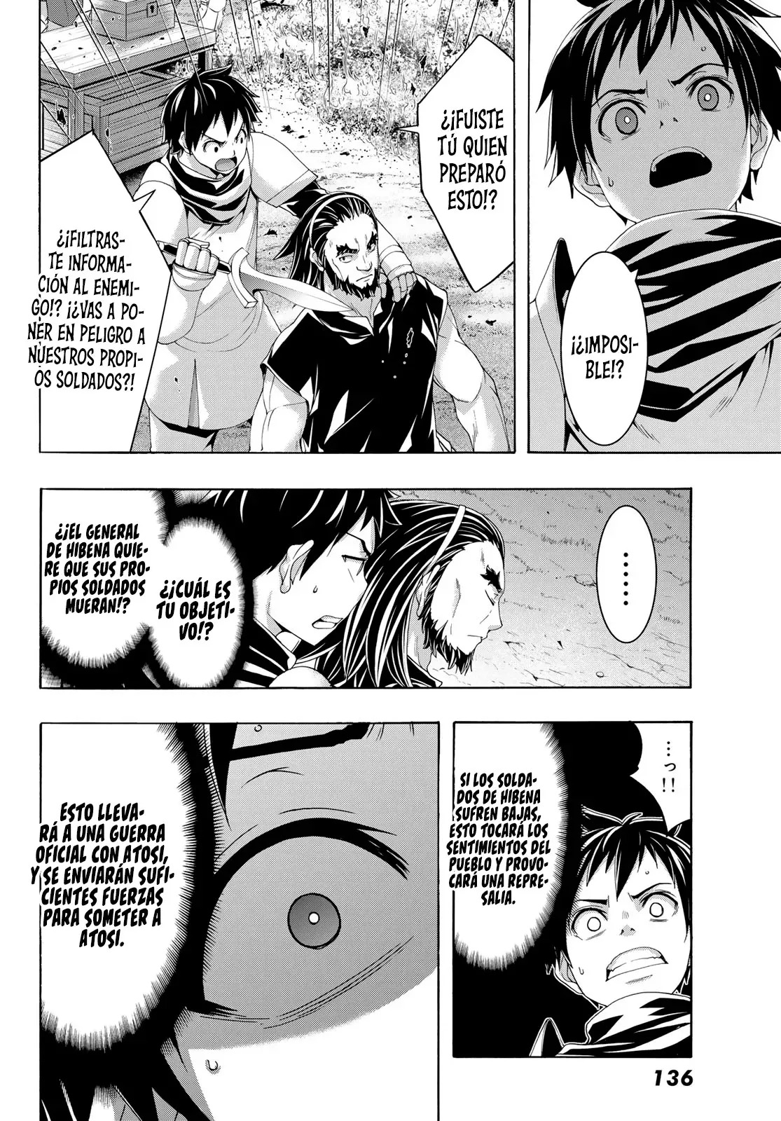 100-man no Inochi no Ue ni Ore wa Tatte Iru Capitulo 99 página 35