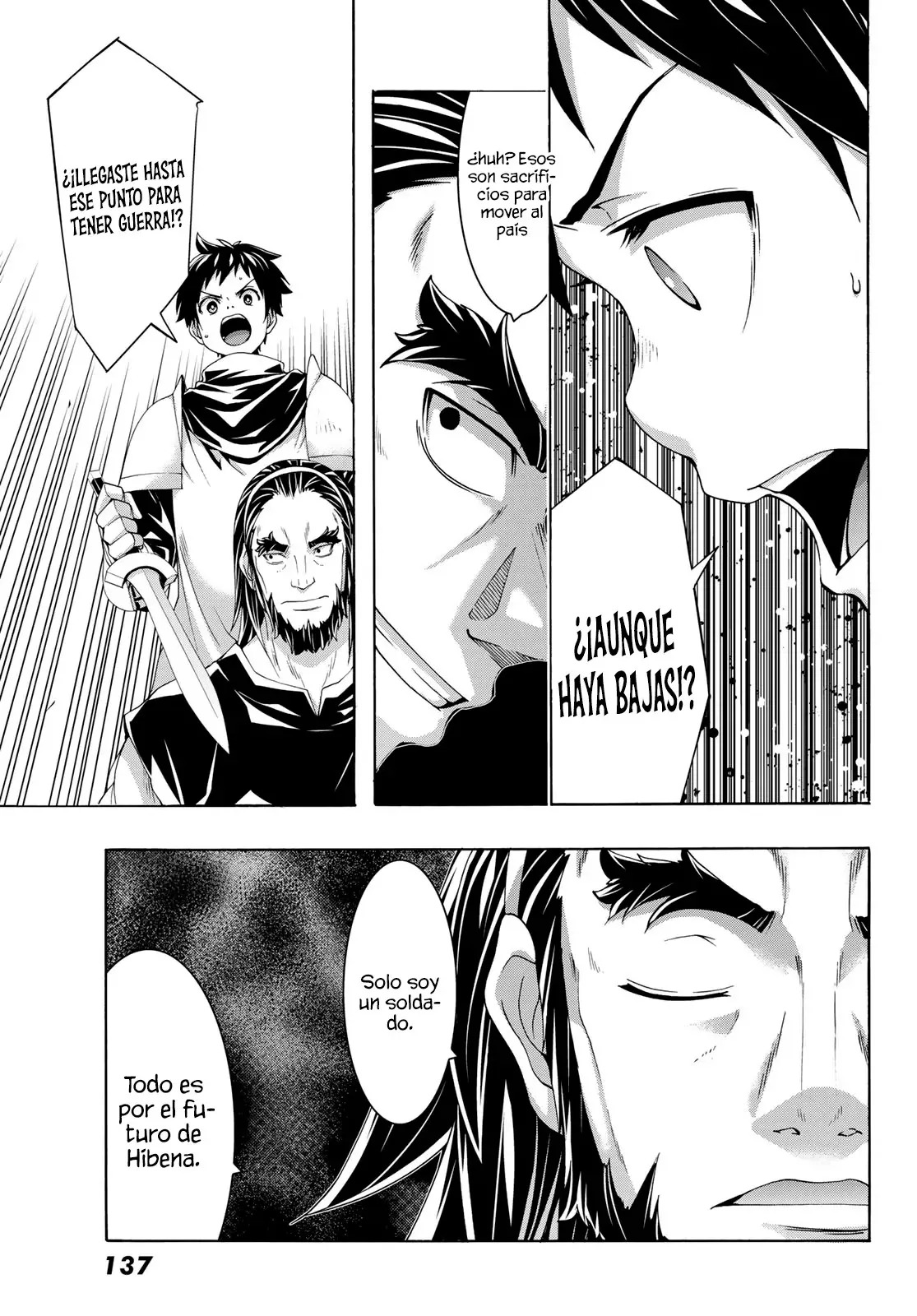 100-man no Inochi no Ue ni Ore wa Tatte Iru Capitulo 99 página 36