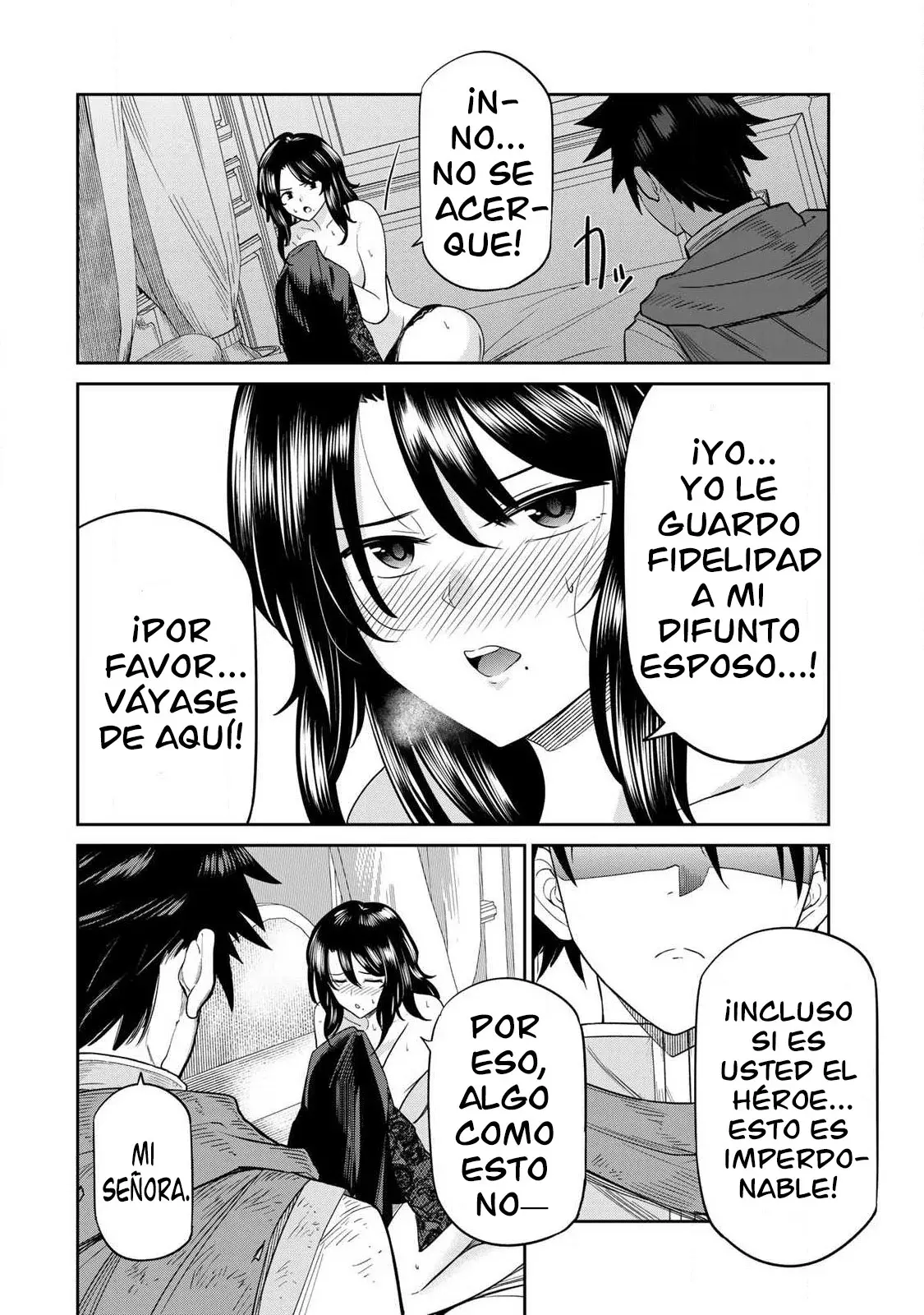 El héroe del reencuentro Capitulo 4: El encargado del señor feudal página 17