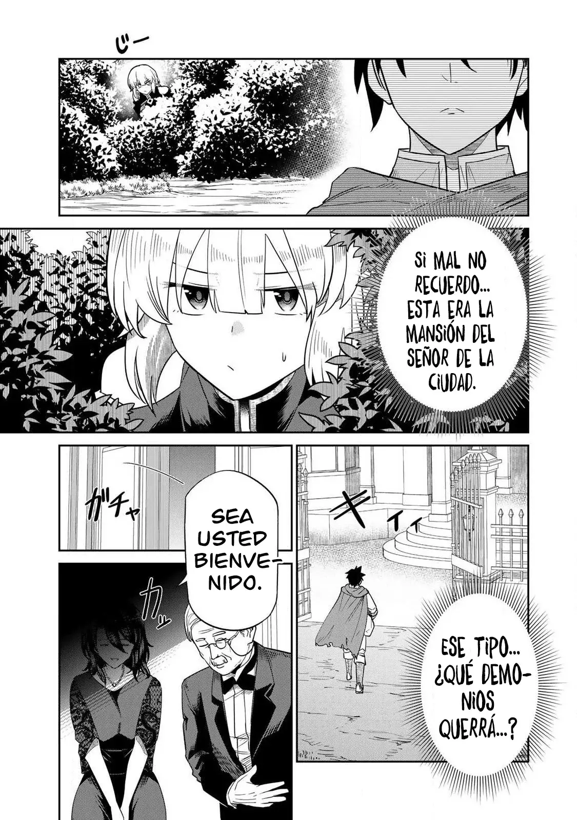 El héroe del reencuentro Capitulo 4: El encargado del señor feudal página 4