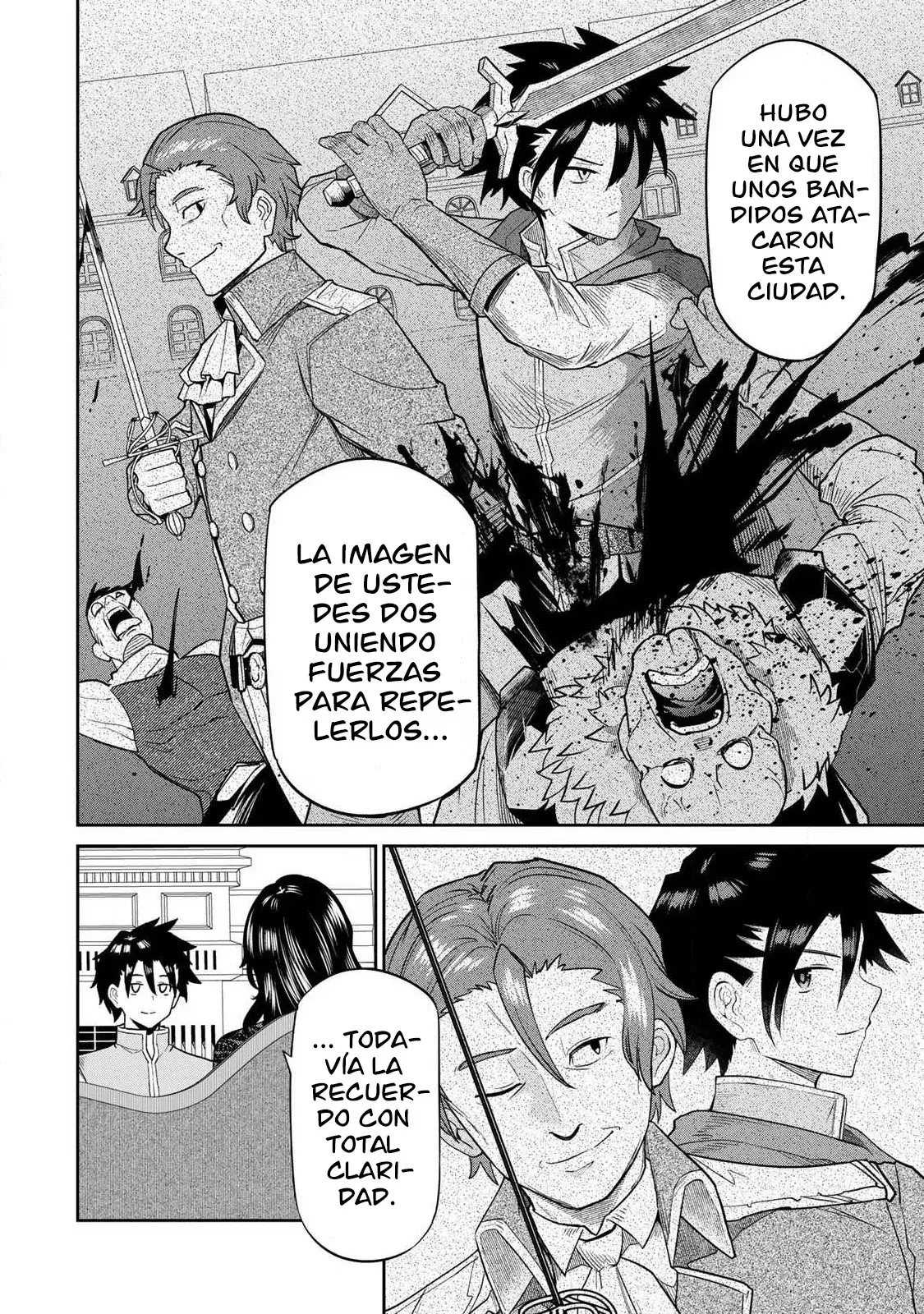 El héroe del reencuentro Capitulo 4: El encargado del señor feudal página 9