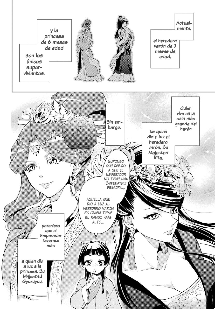 Kusuriya no Hitorigoto Capitulo 1: La maldición del harén página 14