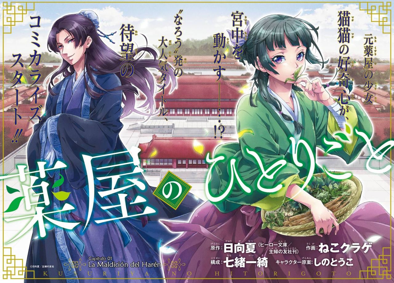 Kusuriya no Hitorigoto Capitulo 1: La maldición del harén página 3