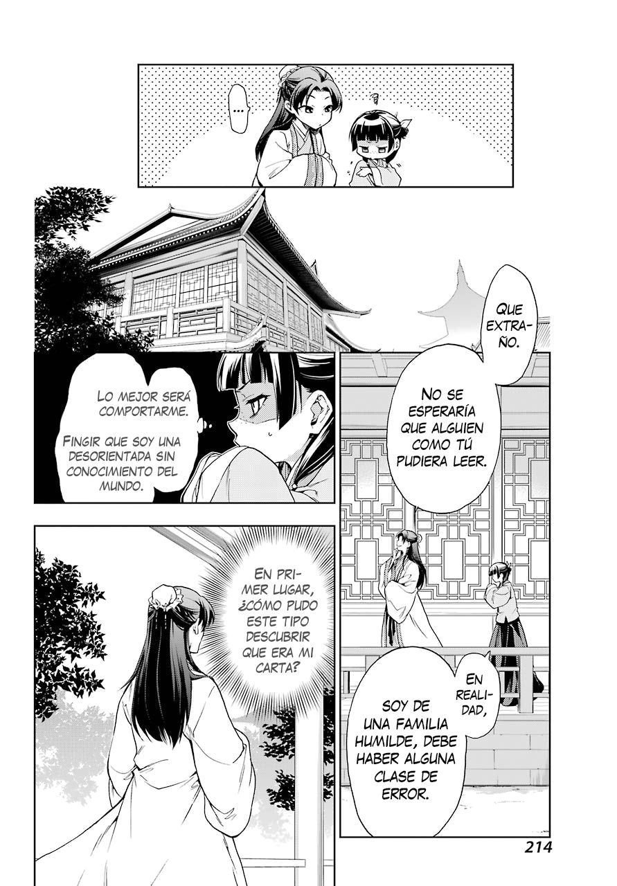 Kusuriya no Hitorigoto Capitulo 1: La maldición del harén página 32