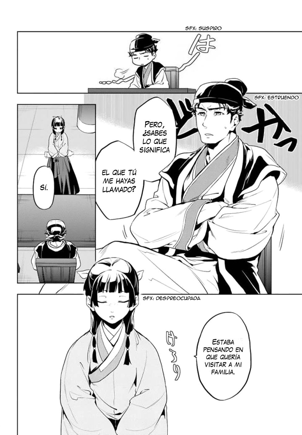 Kusuriya no Hitorigoto Capitulo 10: El significado de la horquilla página 15