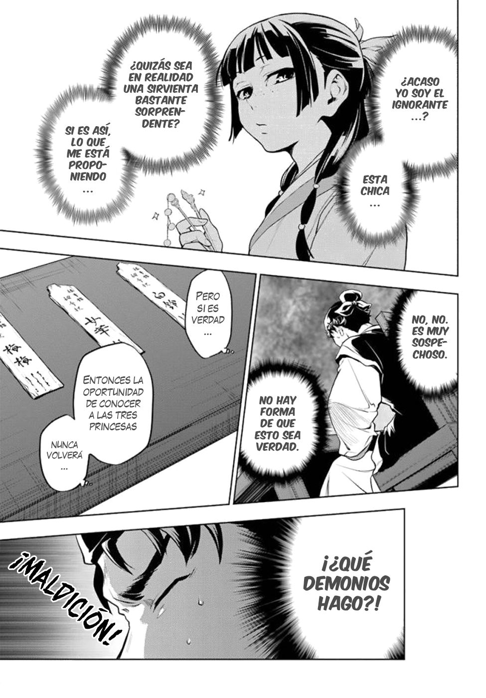 Kusuriya no Hitorigoto Capitulo 10: El significado de la horquilla página 22