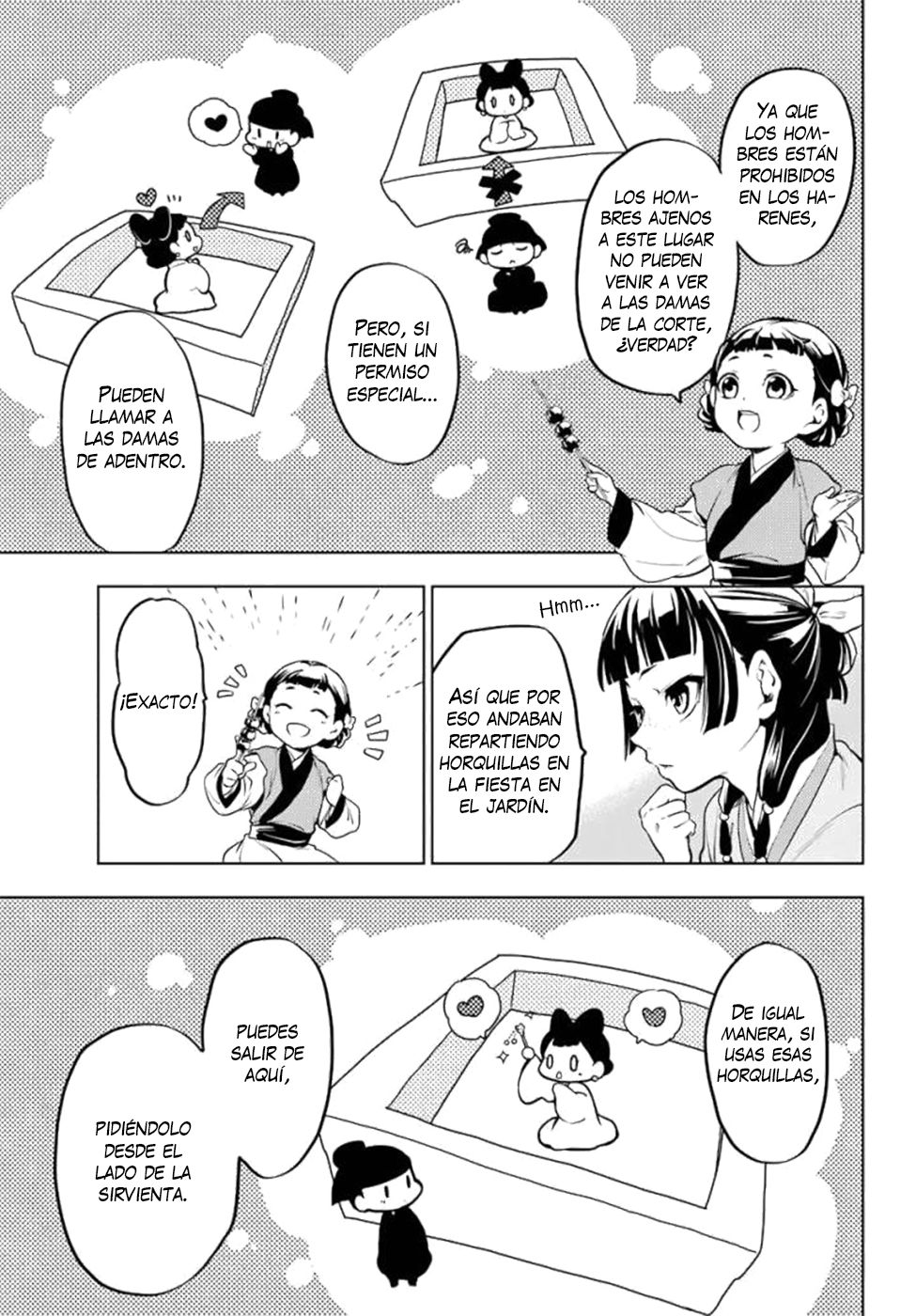 Kusuriya no Hitorigoto Capitulo 10: El significado de la horquilla página 8