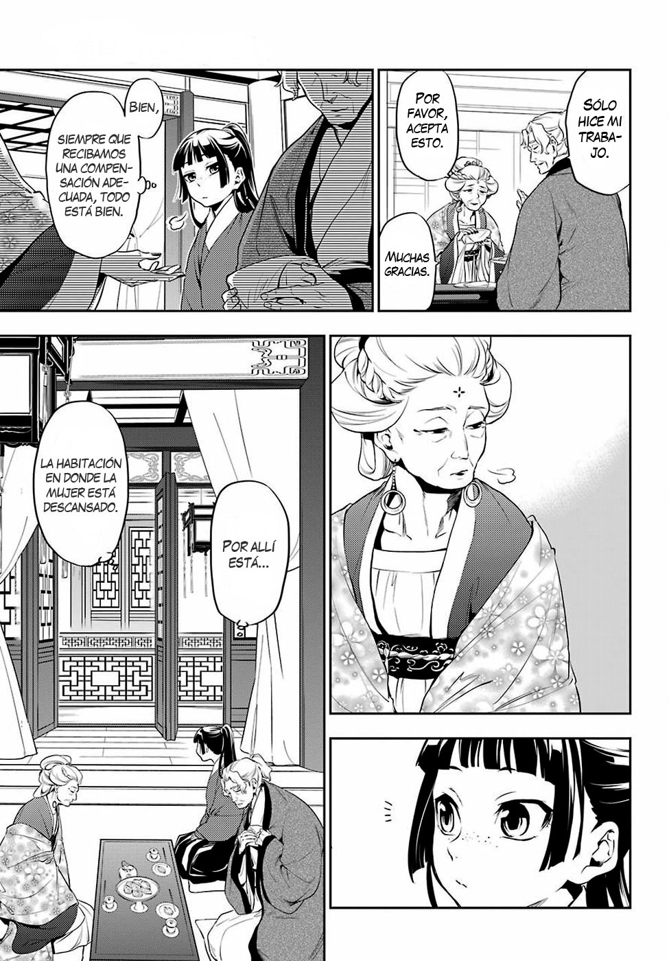 Kusuriya no Hitorigoto Capitulo 12: Tallo de trigo página 10