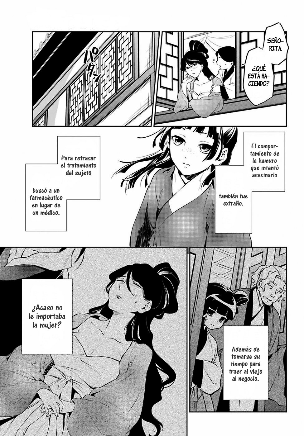 Kusuriya no Hitorigoto Capitulo 12: Tallo de trigo página 36