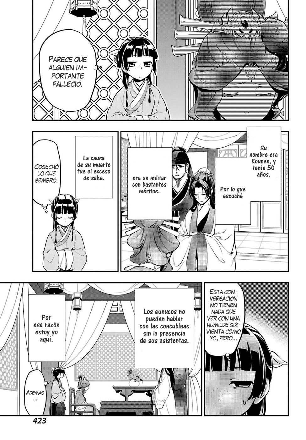Kusuriya no Hitorigoto Capitulo 13: Malentendido página 24