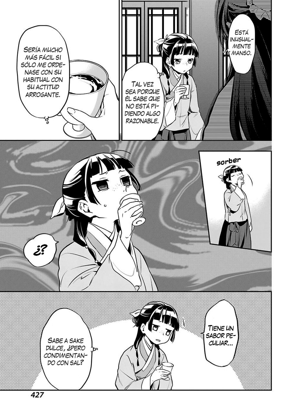Kusuriya no Hitorigoto Capitulo 13: Malentendido página 28