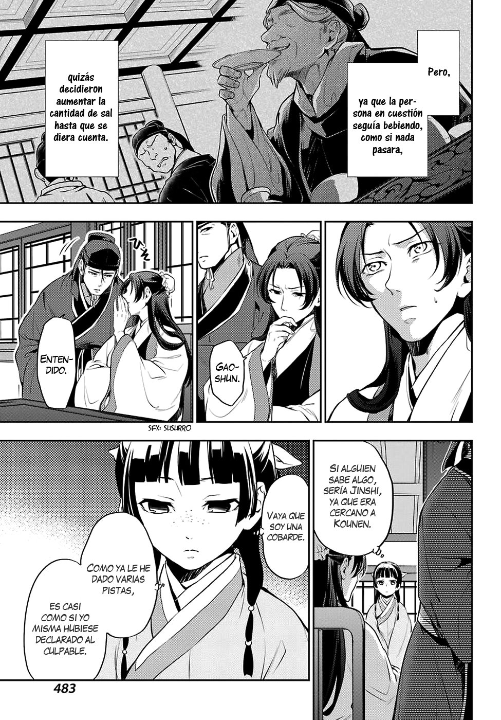 Kusuriya no Hitorigoto Capitulo 14: Sake página 8
