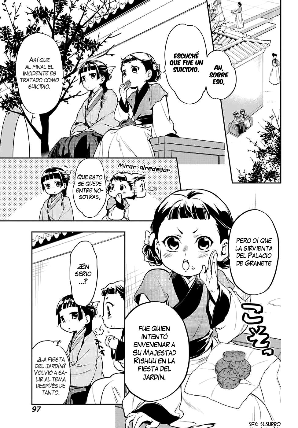 Kusuriya no Hitorigoto Capitulo 15: Una petición para Mao Mao página 17