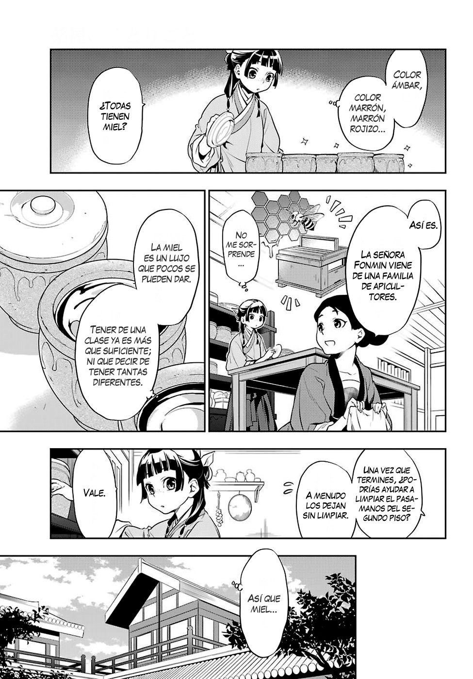 Kusuriya no Hitorigoto Capitulo 16: Miel (Parte 1) página 12