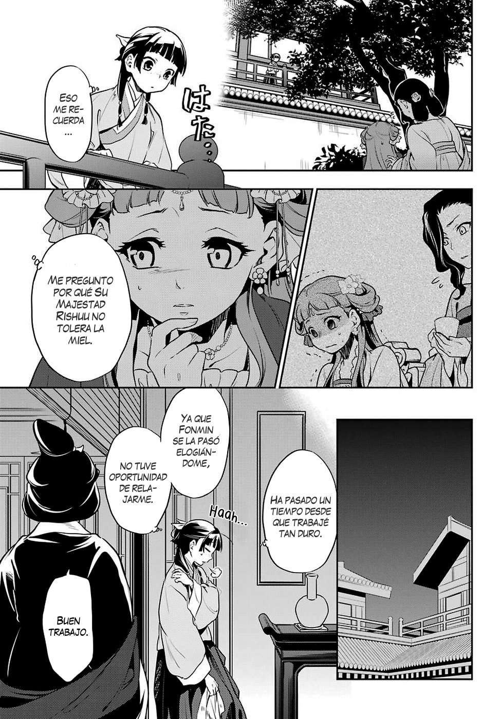 Kusuriya no Hitorigoto Capitulo 16: Miel (Parte 1) página 14