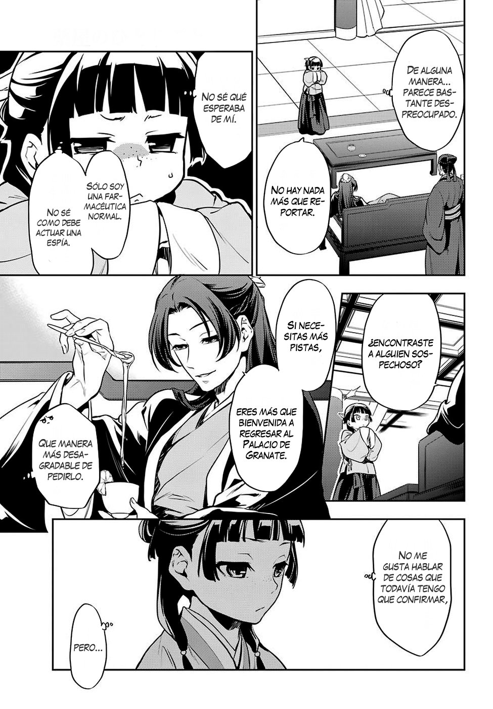 Kusuriya no Hitorigoto Capitulo 16: Miel (Parte 1) página 18