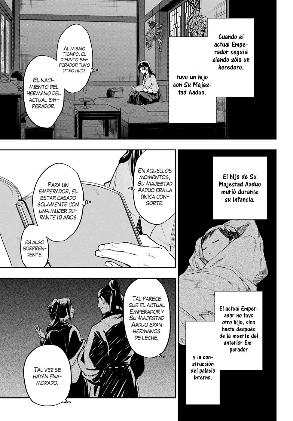 Kusuriya no Hitorigoto Capitulo 16: Miel (Parte 1) página 36