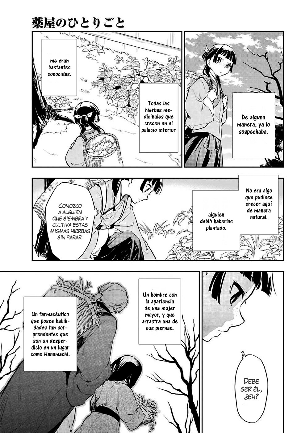 Kusuriya no Hitorigoto Capitulo 16: Miel (Parte 1) página 38
