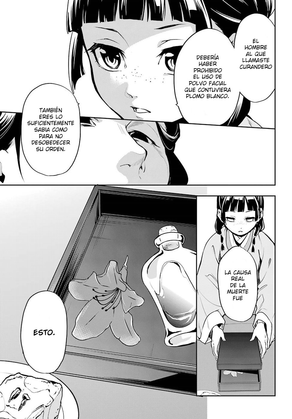 Kusuriya no Hitorigoto Capitulo 17: Miel (Parte 2) página 14