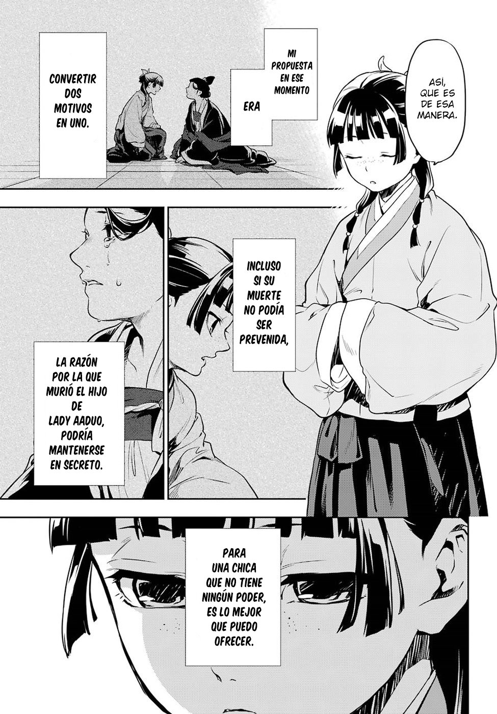 Kusuriya no Hitorigoto Capitulo 17: Miel (Parte 2) página 36