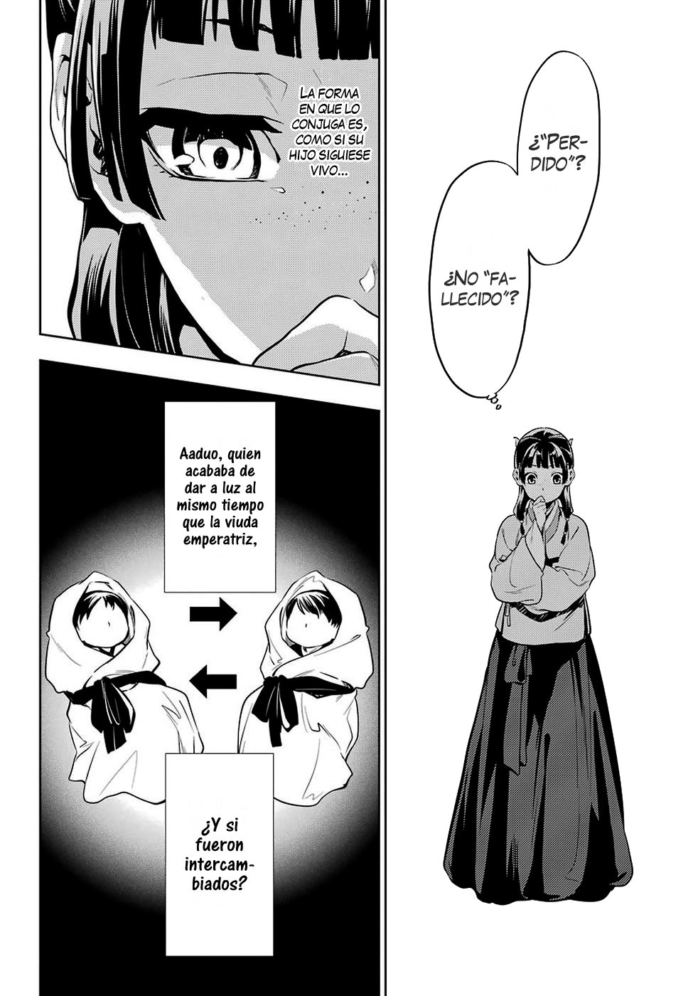 Kusuriya no Hitorigoto Capitulo 18: Consorte Aaduo página 22