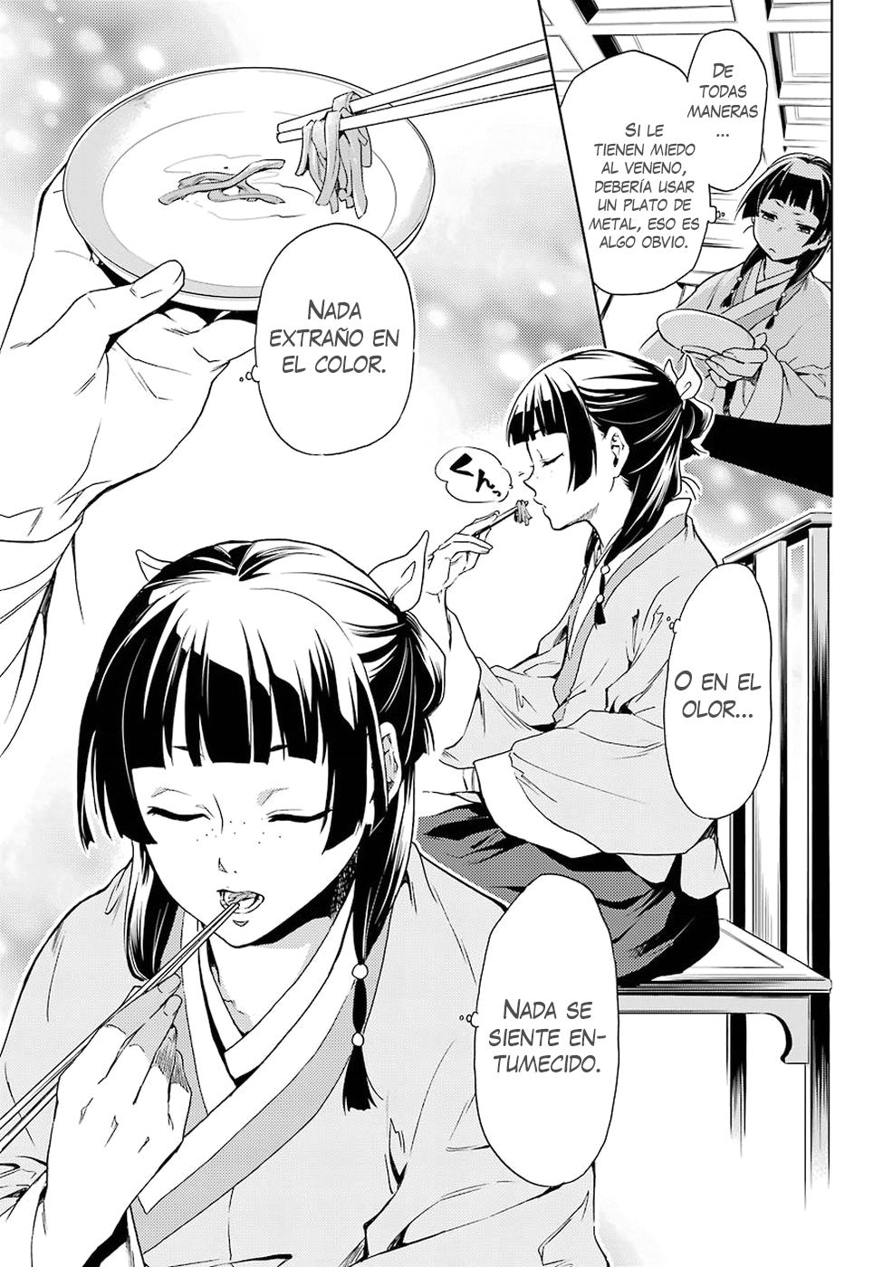 Kusuriya no Hitorigoto Capitulo 2: Científica loca página 14