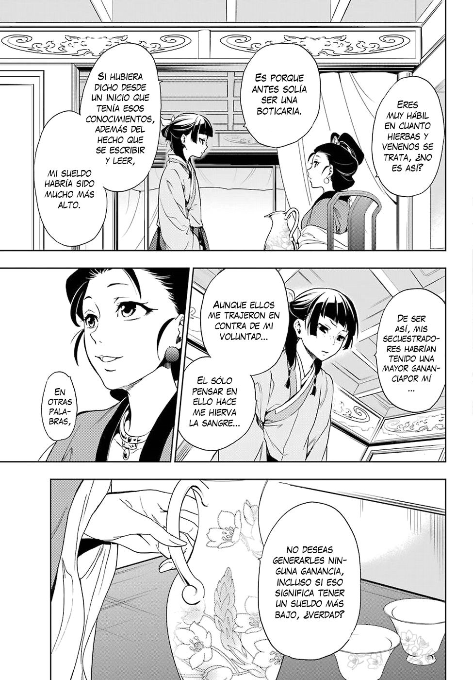 Kusuriya no Hitorigoto Capitulo 2: Científica loca página 20