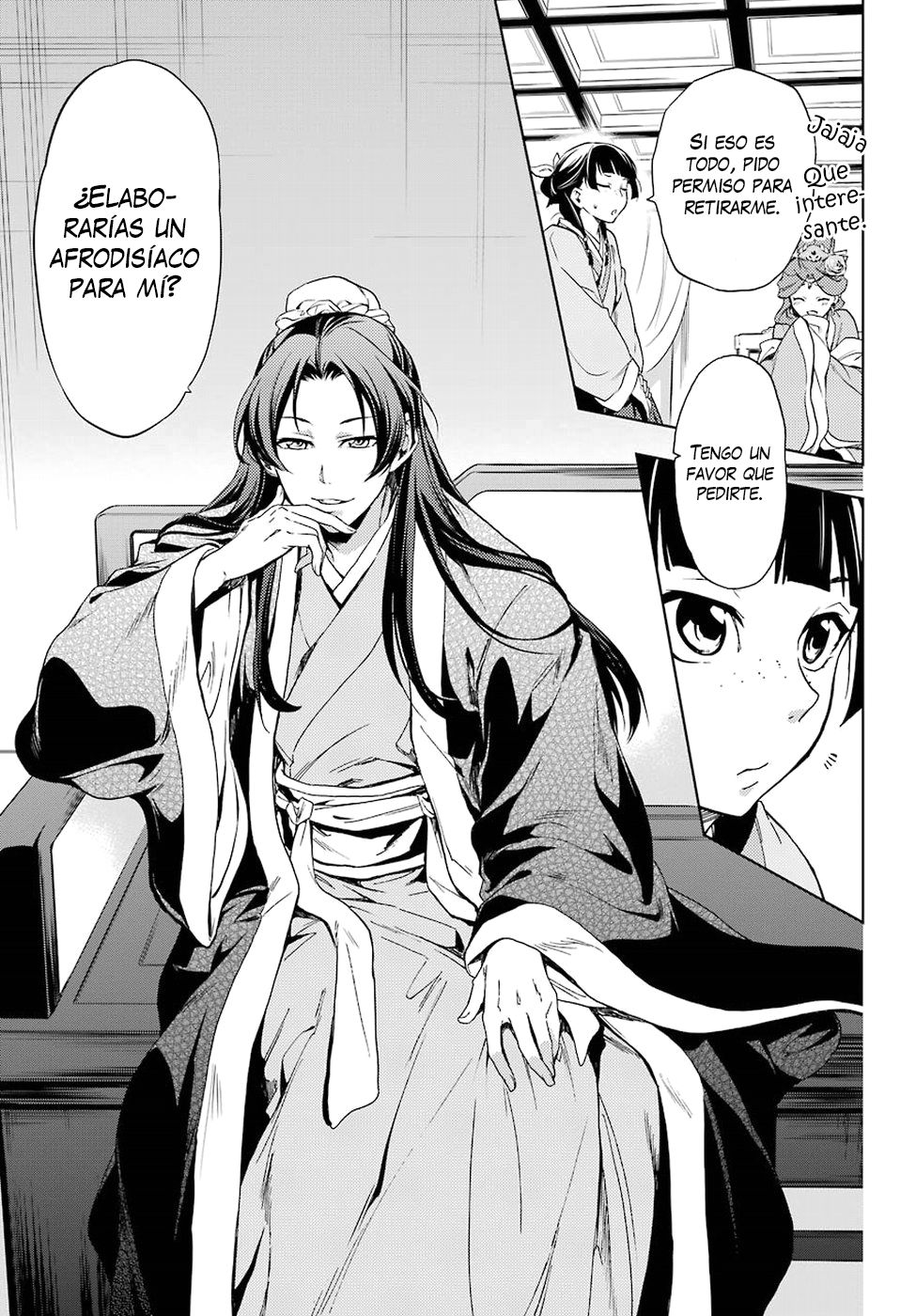 Kusuriya no Hitorigoto Capitulo 2: Científica loca página 34