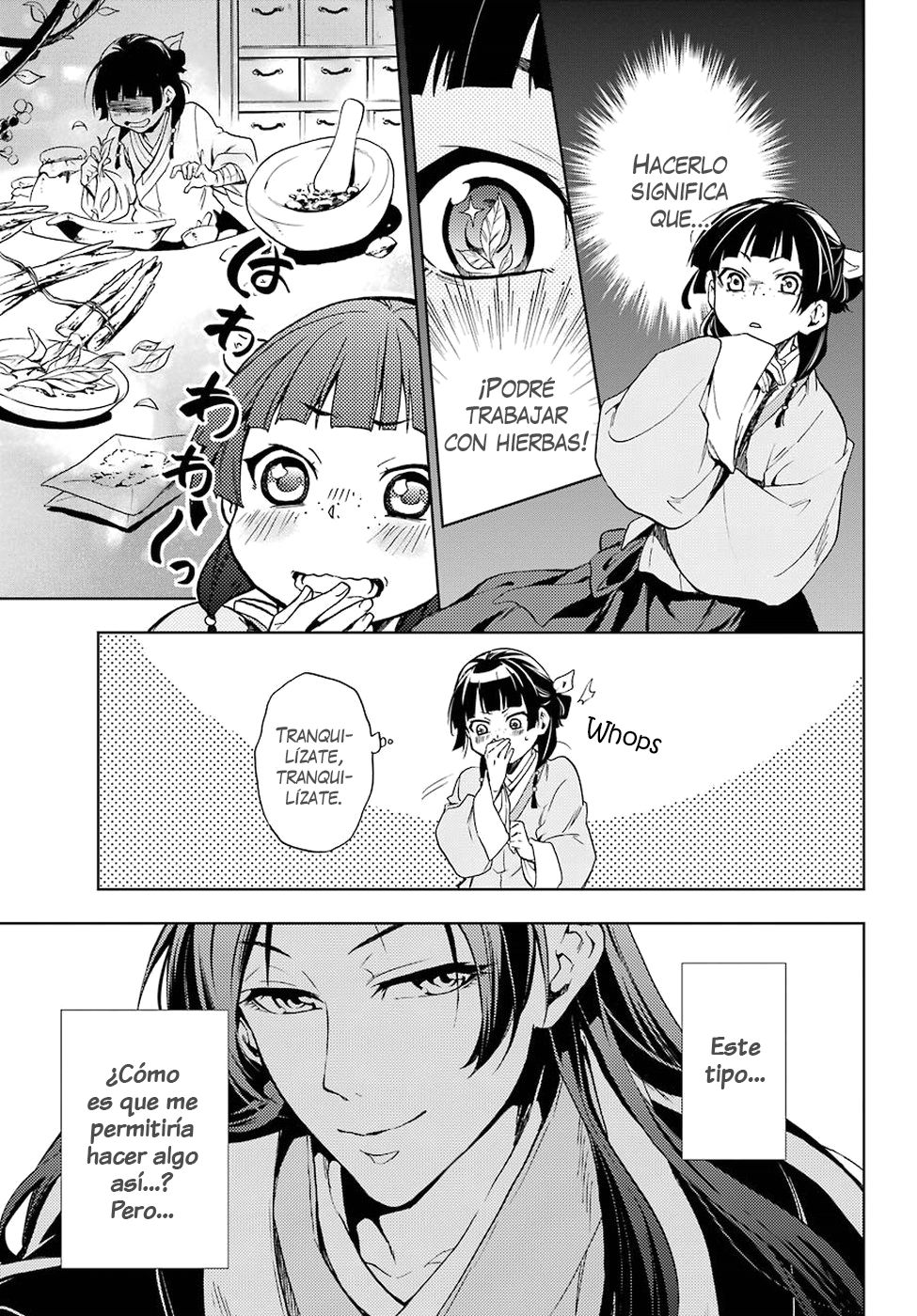 Kusuriya no Hitorigoto Capitulo 2: Científica loca página 36