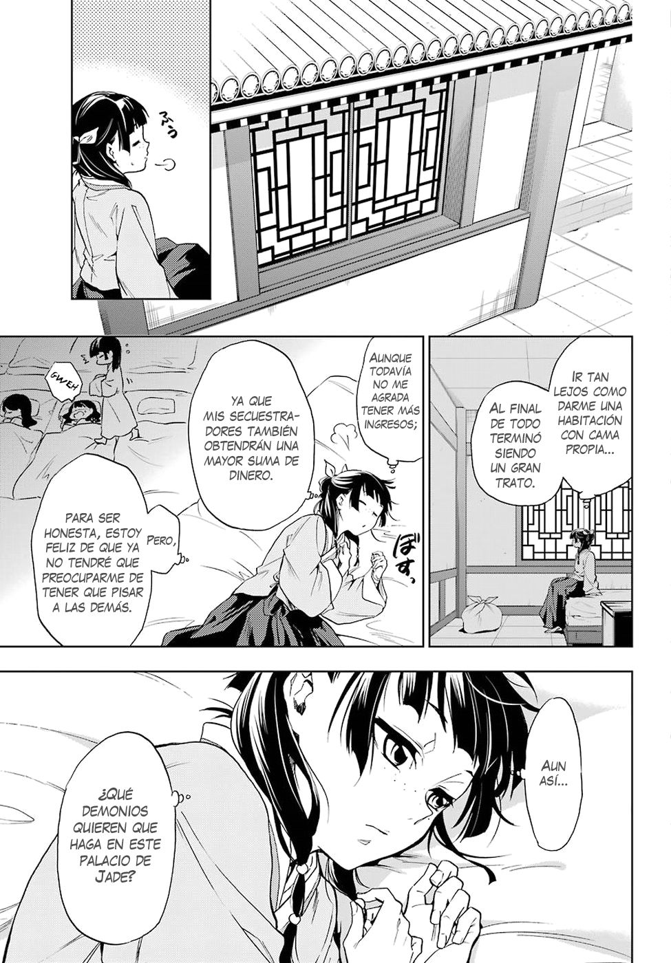 Kusuriya no Hitorigoto Capitulo 2: Científica loca página 6