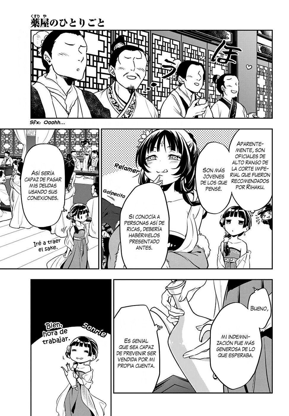 Kusuriya no Hitorigoto Capitulo 20: El Eunuco y la Cortesana página 6