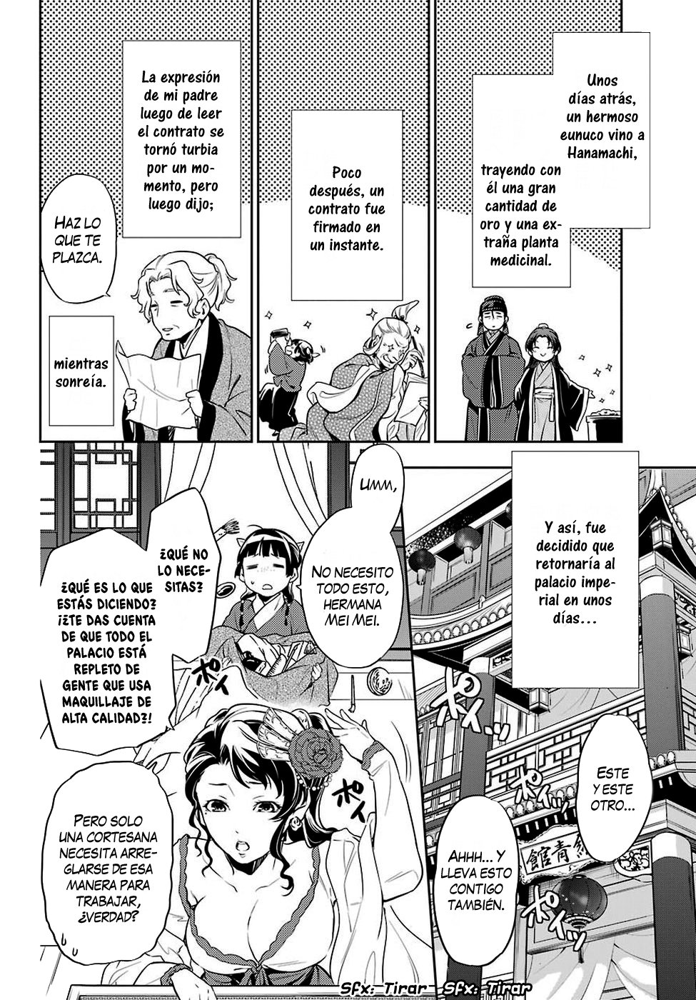 Kusuriya no Hitorigoto Capitulo 21: La Mudanza página 3