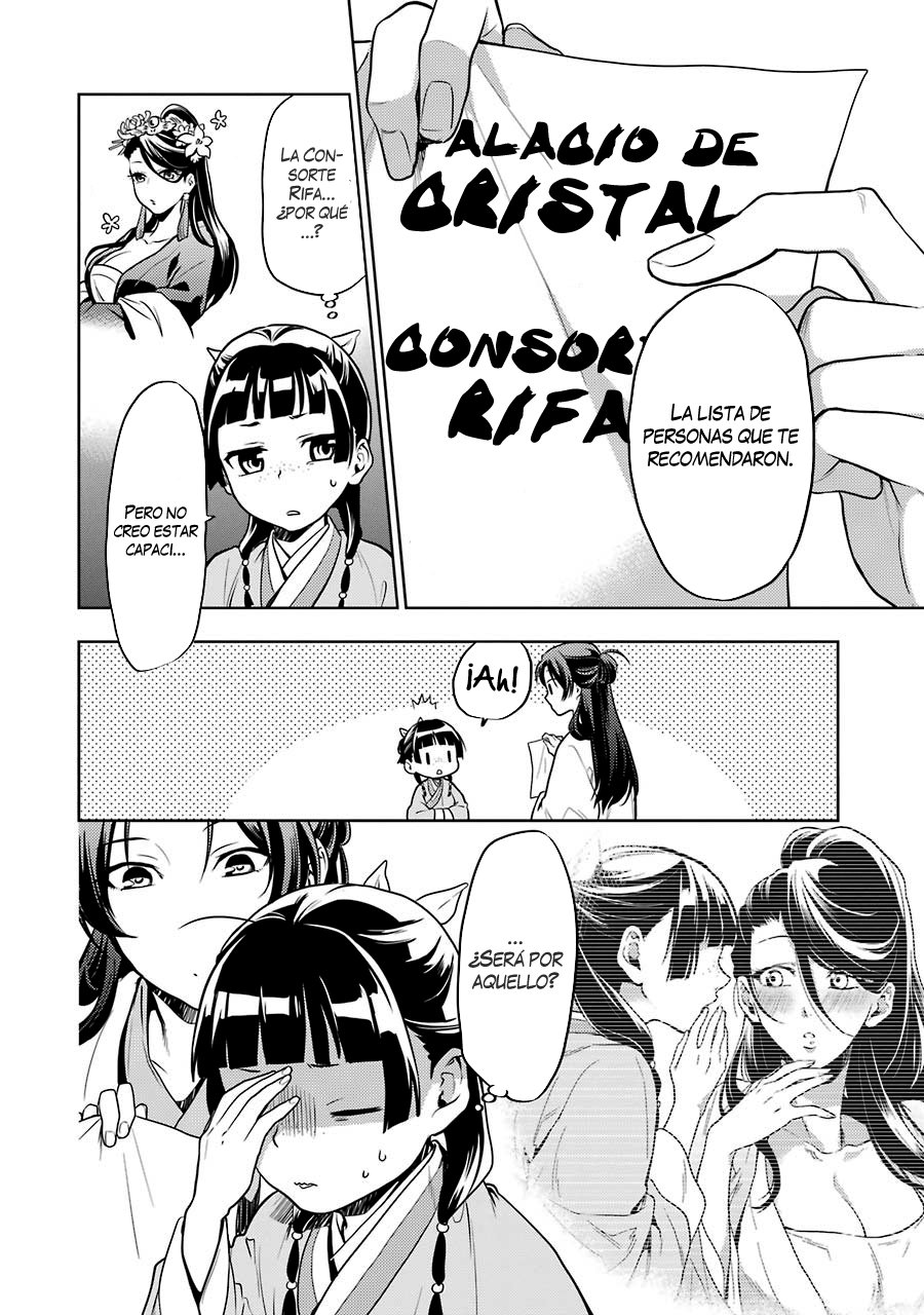 Kusuriya no Hitorigoto Capitulo 23: Lecciones en la corte interior página 10