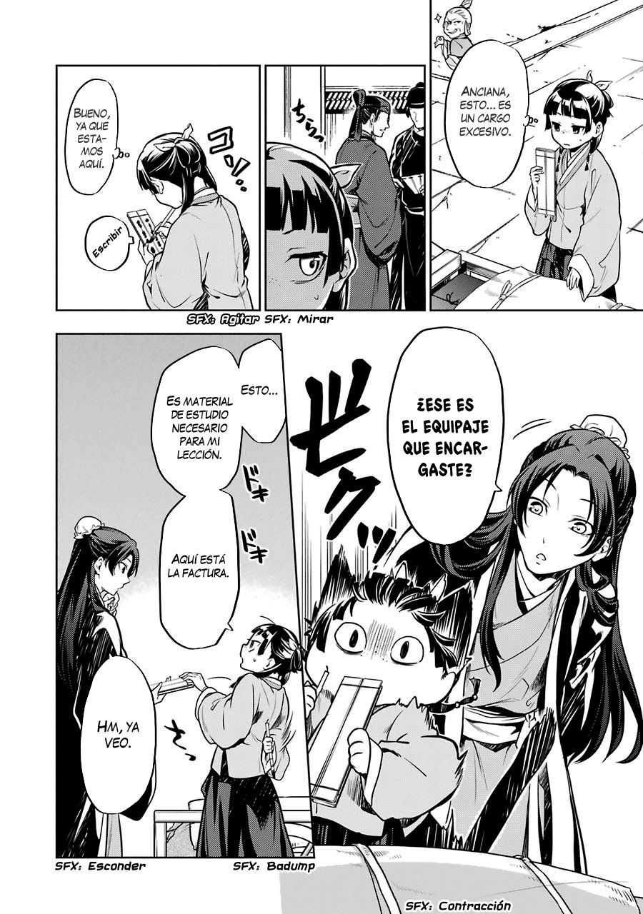 Kusuriya no Hitorigoto Capitulo 23: Lecciones en la corte interior página 12