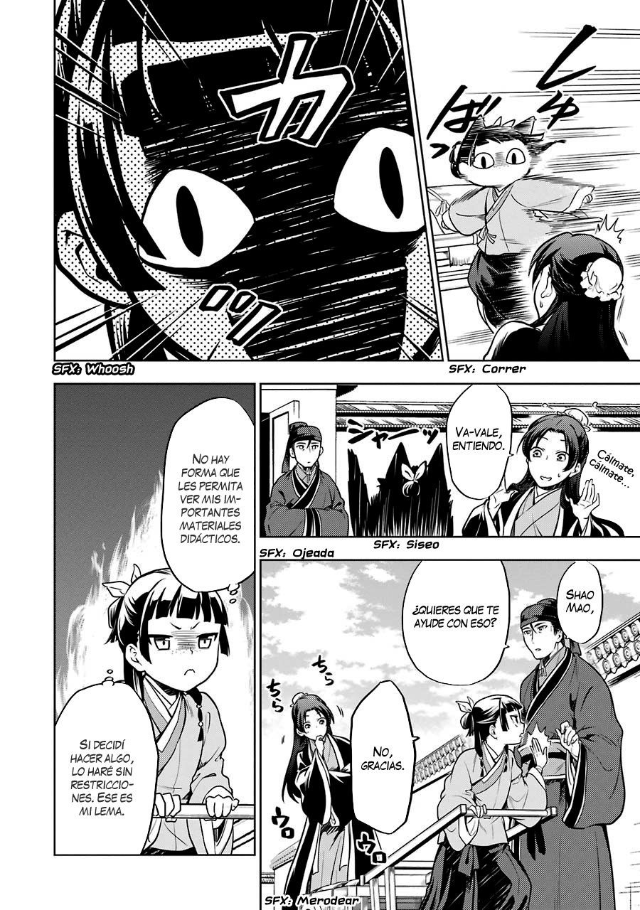 Kusuriya no Hitorigoto Capitulo 23: Lecciones en la corte interior página 14