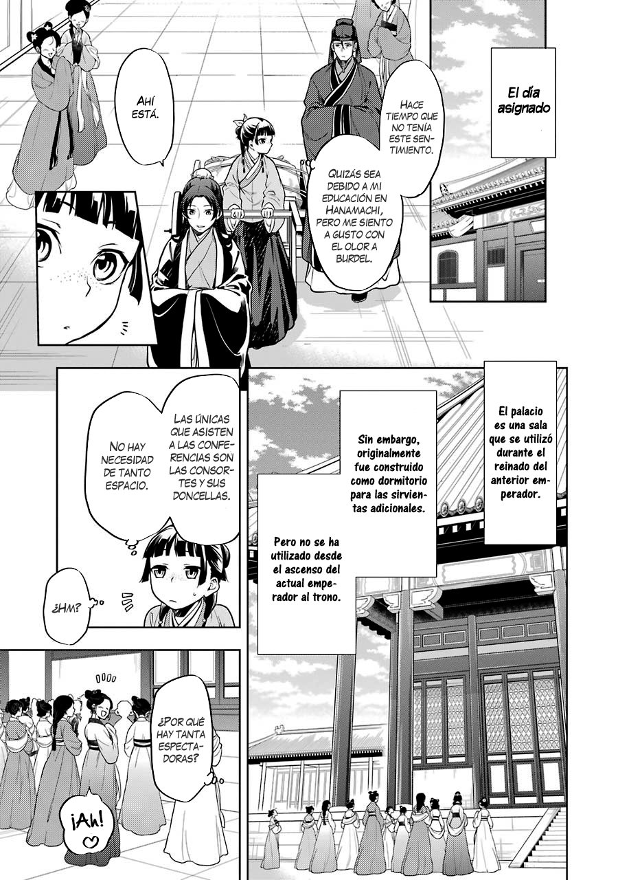 Kusuriya no Hitorigoto Capitulo 23: Lecciones en la corte interior página 15